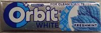 Mängden socker i Orbit White Freshmint