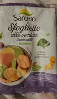 Mängden socker i Sfogliette alle verdure