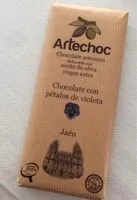 Mängden socker i Chocolate con pétalos de violeta