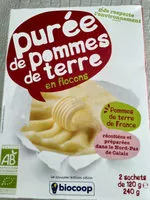 Mängden socker i puree de pommes de terre en flocons biocoop