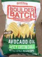 Mängden socker i Spicy green chili kettle style potato chips