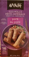 Mängden socker i Pâté impériaux au porc