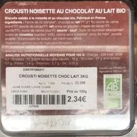 Mängden socker i Crousti