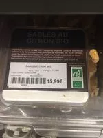 Mängden socker i Sable citron