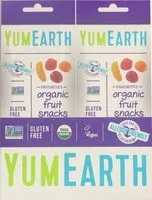 Mängden socker i Organic Fruit Snacks