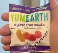 Mängden socker i YumEarth fruit snacks
