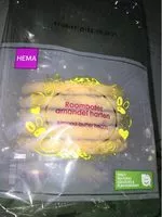 Mängden socker i Cœurs au Beurre et aux Amandes