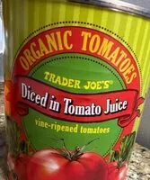 Mängden socker i Diced in tomato juice