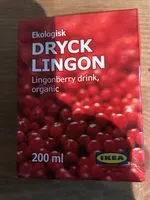 Mängden socker i Dryck Lingon (vossenbessensap) 3 Pakjes x