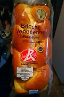 Mängden socker i Brioche vendéenne pur beurre