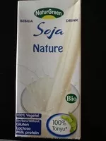 Mängden socker i Bebida soja nature