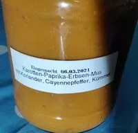 Mängden socker i Karotten-Paprika-Erbsen-Mus