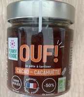 Mängden socker i OUF ! la pâte à tartiner