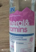 Mängden socker i Devin Mineral&Vitamins Череша&Роза