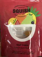 Mängden socker i Squish Punch aux fruits