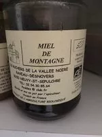 Mängden socker i Miel de montagne