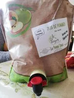 Mängden socker i Jus de pomme