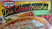 Mängden socker i Dr Oetker Die Ofenfrische Vier Käse