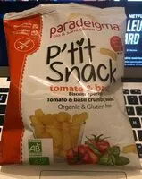 Mängden socker i P'tit snack tomate basilic