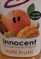 Mängden socker i Tutti frutti