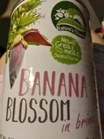 Mängden socker i Banana Blossom in brine