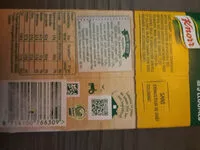 Mängden socker i velouté de 9 légumes