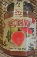 Mängden socker i goyave cuite au chaudron