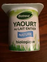 Mängden socker i Yaourt au lait entier