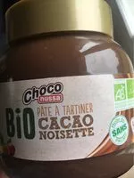 Mängden socker i Pate a tartiner cacao bio lidl