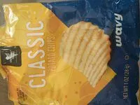 Mängden socker i Classic potato chips
