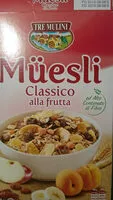 Mängden socker i Müesli Classico Alla frutta