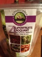 Mängden socker i Superfruits croquants