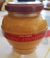 Mängden socker i Moutarde piment d'espelette