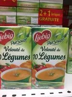 Mängden socker i Velouté de 10 légumes