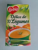 Mängden socker i Délice de 10 Légumes