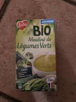 Mängden socker i Bio mouliné de légumes verts