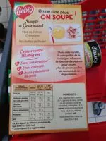 Mängden socker i Délice de potiron châtaigne