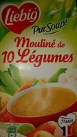 Mängden socker i Lié big purSoup mouliné de 10 Légumes