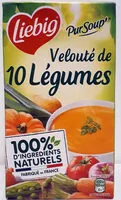 Mängden socker i Velouté de 10 Légumes