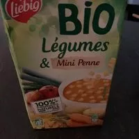 Mängden socker i Bio légumes et mini penne