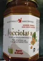 Mängden socker i Nocciolata