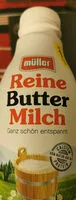 Mängden socker i Reine Buttermilch