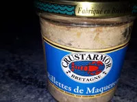 Mängden socker i Rillettes de maquereaux