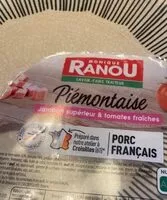 Mängden socker i Piémontaise