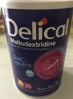 Mängden socker i Maltodextridine