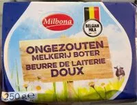 Mängden socker i Beurre de laiterie doux