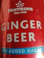 Mängden socker i Morrisons Ginger Beer