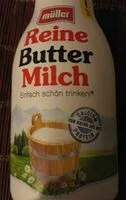Mängden socker i Reine Buttermilch