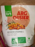Mängden socker i argousier poudre à saupoudrer