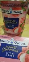 Mängden socker i Yaourt gourmand litchi et rose
